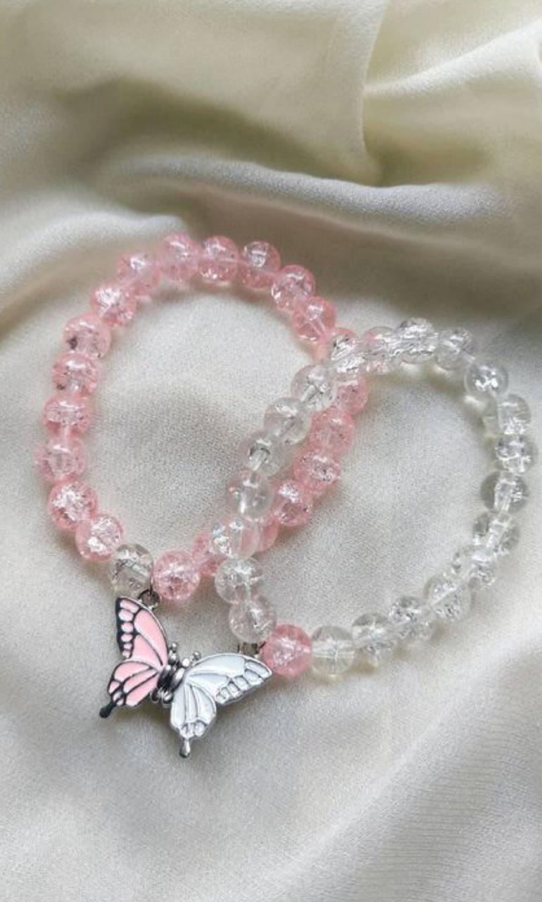 Flutter Beads Bracelets 2 pcs
