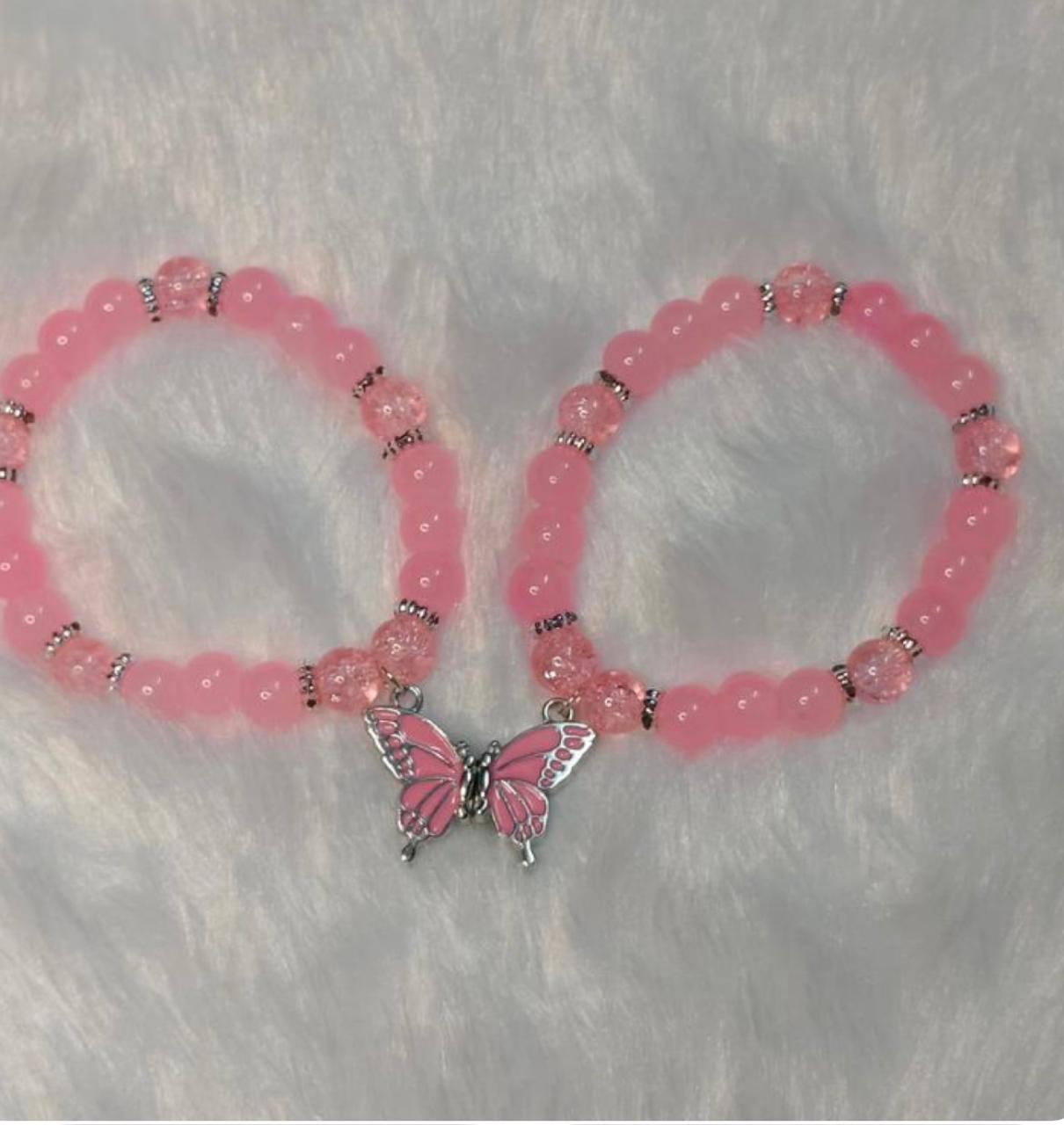 Beaded Wings Bracelets 2 pcs